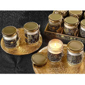 Set 4 lumanari parfumate multiaroma Ø 6,5 cm x 8 H