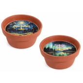 Set 2 lumanari parfumate Ø 11 cm x 5,5 H