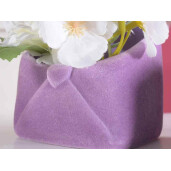 Set 4 ghivece flori ceramica 9x7.5x10 cm