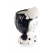 Set 3 vaze portelan Fetite 9.5x8.5x12 cm