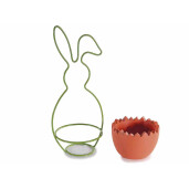 Set 2 decoratiuni Paste Iepurasi 13x11.5x30.5 cm