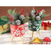 Set 6 ghivece Craciun 11.5x16 cm