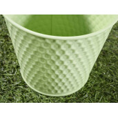 Set 3 ghivece metal 14x12.5 cm