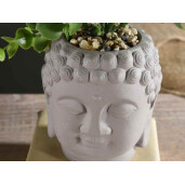 Set 2 plante artificiale in ghiveci Buddha 7.5x17 cm