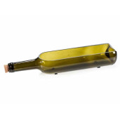 Vaza flori model  sticla vin cm 33 x 7 x 6 H