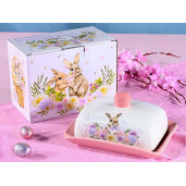Untiera Iepuras ceramica multicolora 17x12x8.5 cm