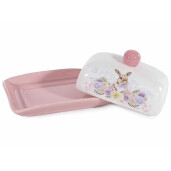 Untiera Iepuras ceramica multicolora 17x12x8.5 cm