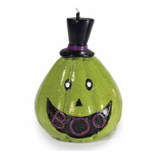 Set 3 lumanari Halloween Dovleci ceara multicolora Ø 6,5 x 7,5 H, Ø 6,5 x 7,5 H, Ø 7,5 cm x 10,5 H