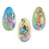 Set 2 oua Paste metal multicolor 9.5x15.5 cm