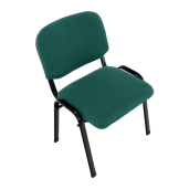 Scaun de birou verde negru 53.5x43x78 cm