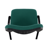 Scaun de birou verde negru 53.5x43x78 cm