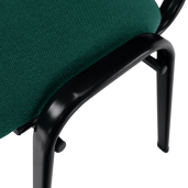 Scaun de birou verde negru 53.5x43x78 cm