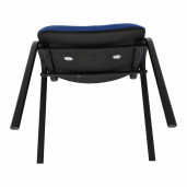 Scaun birou albastru negru Iso 53x58x83 cm