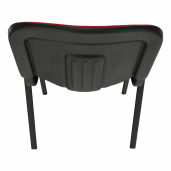 Scaun birou rosu negru Iso 53x58x83 cm
