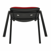 Scaun birou rosu negru Iso 53x58x83 cm