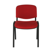 Scaun birou rosu negru Iso 53x58x83 cm