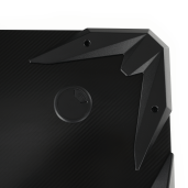 Birou PC gaming din metal negru Jadis 120x60x75 cm