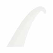 Scaun plastic alb picioare fag Kemal 48x56x82 cm