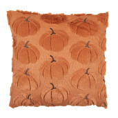 Perna Halloween Dovleci poliester portocaliu maro 45x45x4 cm