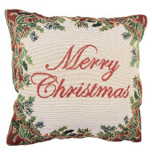 Perna Craciun Merry Christmas poliester multicolor 44x44x4 cm