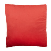 Perna poliester alb rosu 45x45x5 cm