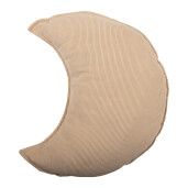 Perna decorativa poliester bej Luna 45x5x40 cm