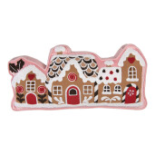 Perna Craciun Turta Dulce poliester multicolor 50x25x4 cm