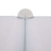 Dulap modular pentru camera copii metal plastic alb maro Kirby 75x37x147 cm