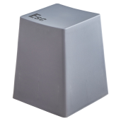 Taburet plastic gri Klavo 37,5x37,5x45 cm 