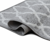 Covor textil gri descis fildes Desta 100x150 cm