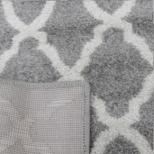 Covor textil gri deschis fildes Desta 160x235 cm