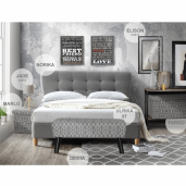 Covor textil gri fildes Covor 57x90 cm
