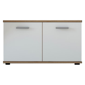 Pantofar PAL stejar Wotan alb Iria 80x35x46 cm