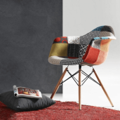 Fotoliu patchwork fag Tobo 63x60x83 cm