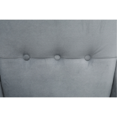 Fotoliu gri alb  Rufino 82x92x104 cm