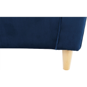 Fotoliu tapiterie textil albastru Charlort 86x72x105 cm