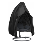 Husa protectie scaun suspendat, negru, Kryto 115x190 cm