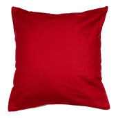 Set 2 fete perne Craciun Ren textil rosu alb 45x45 cm