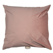 Fata perna textil roz alb Iepuras 45x45 cm