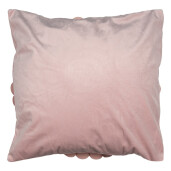 Fata perna decorativa textil roz Flower 45x45 cm