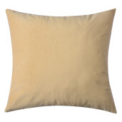 Fata perna textil bej 45x45 cm