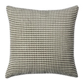 Fata perna textil alb maro 45x45 cm