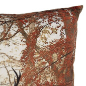 Fata perna textil bej maro Reni 45x45 cm