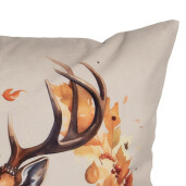 Fata perna textil bej maro Ren 45x45 cm