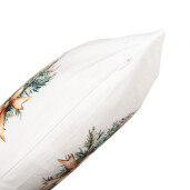 Fata perna Craciun Bradut textil multicolor 45x45 cm