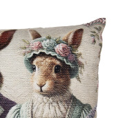 Fata perna Iepurasi poliester multicolor 45x45 cm