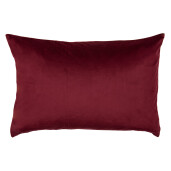 Fata perna textil rosu 35x50 cm