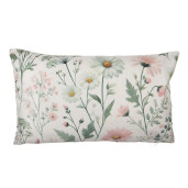 Fata perna poliester multicolor model Floral 35x50 cm