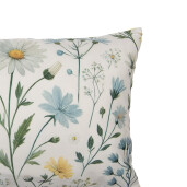 Fata perna poliester multicolor model Flori 35x50 cm