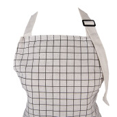 Sort bucatarie poliester negru bej 69x68 cm